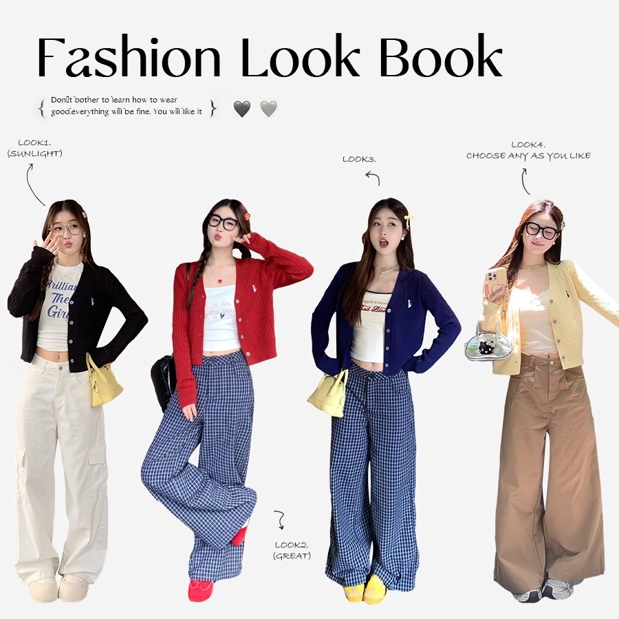 V-Neck Cable Knit Cardigan Sweater for Women Fall 2026 New Style - Image 5