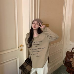 Women's Soft Knit T-Shirt 2026 Summer New Loose Fit Pullover Top